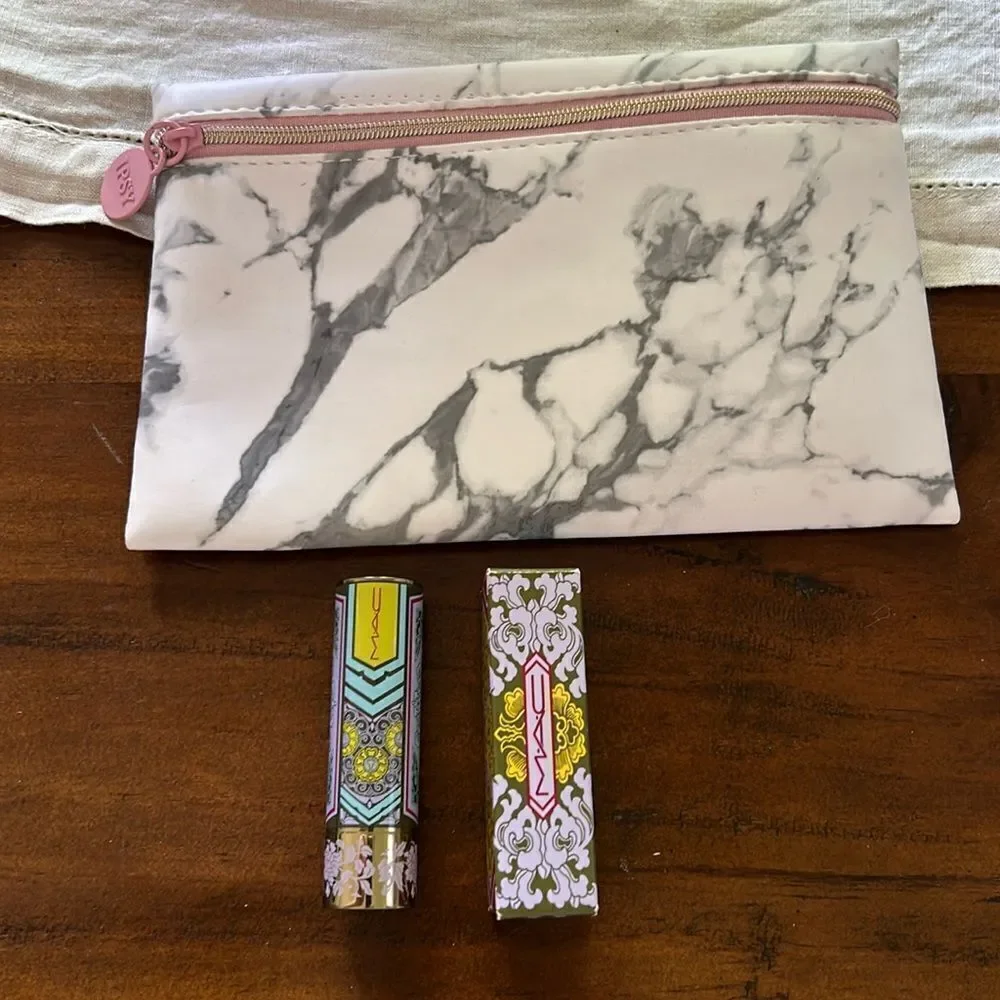 MAC Lunar Illusions Limited Edition Lipstick in Marrakesh New In Box Ipsy bag